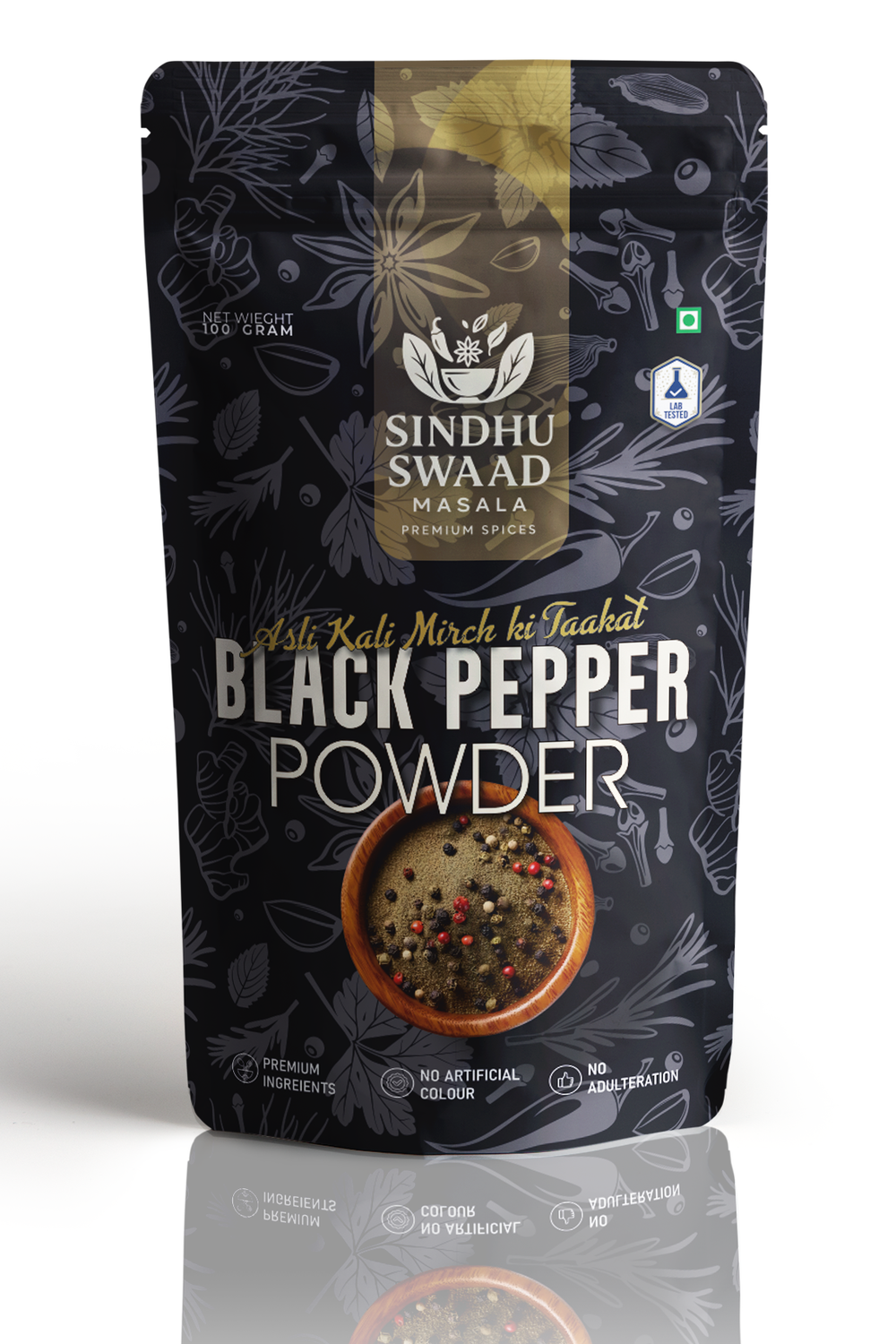 Sindhu Swaad Black Pepper Powder – image 1
