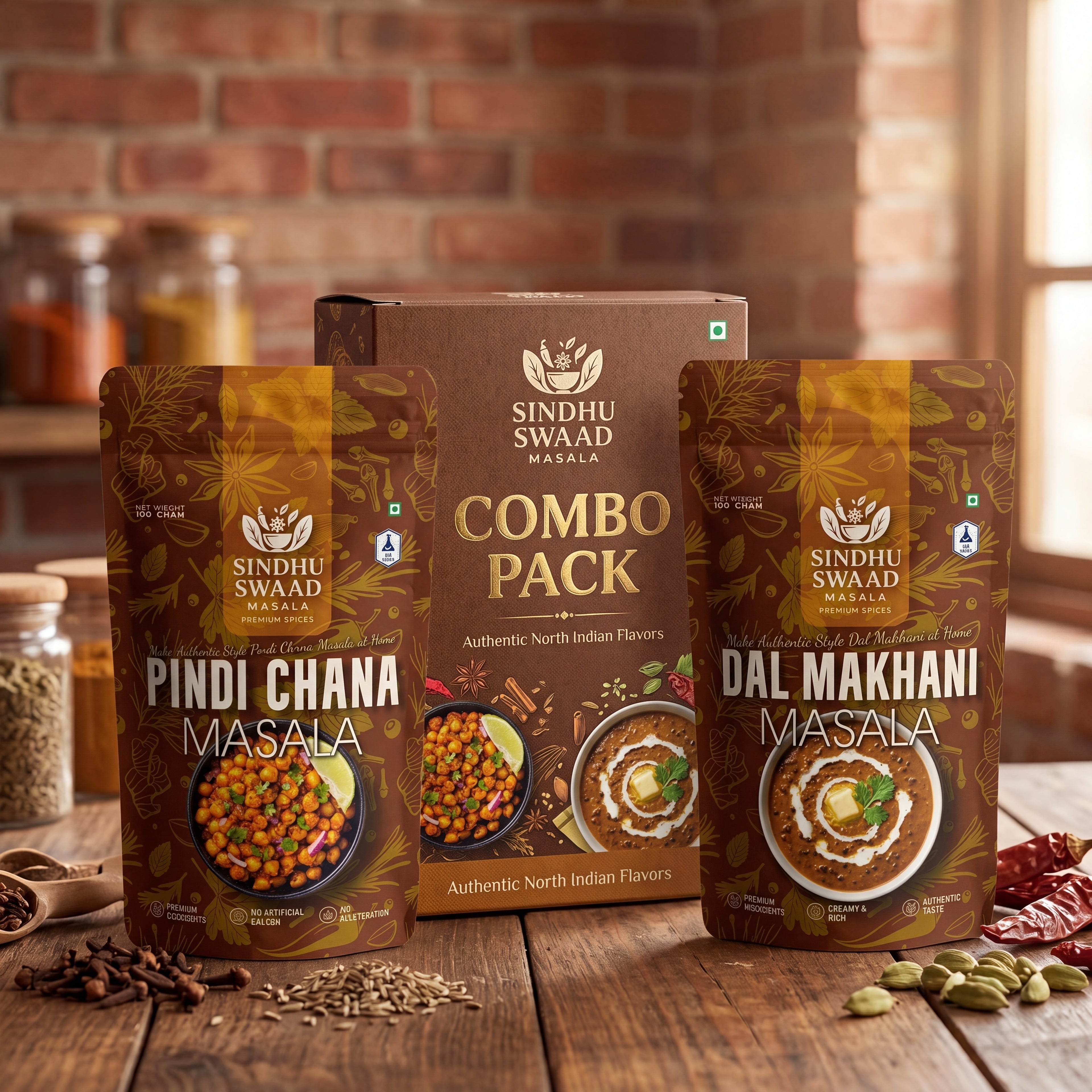 Dal Makhani + Pindi Chana Combo