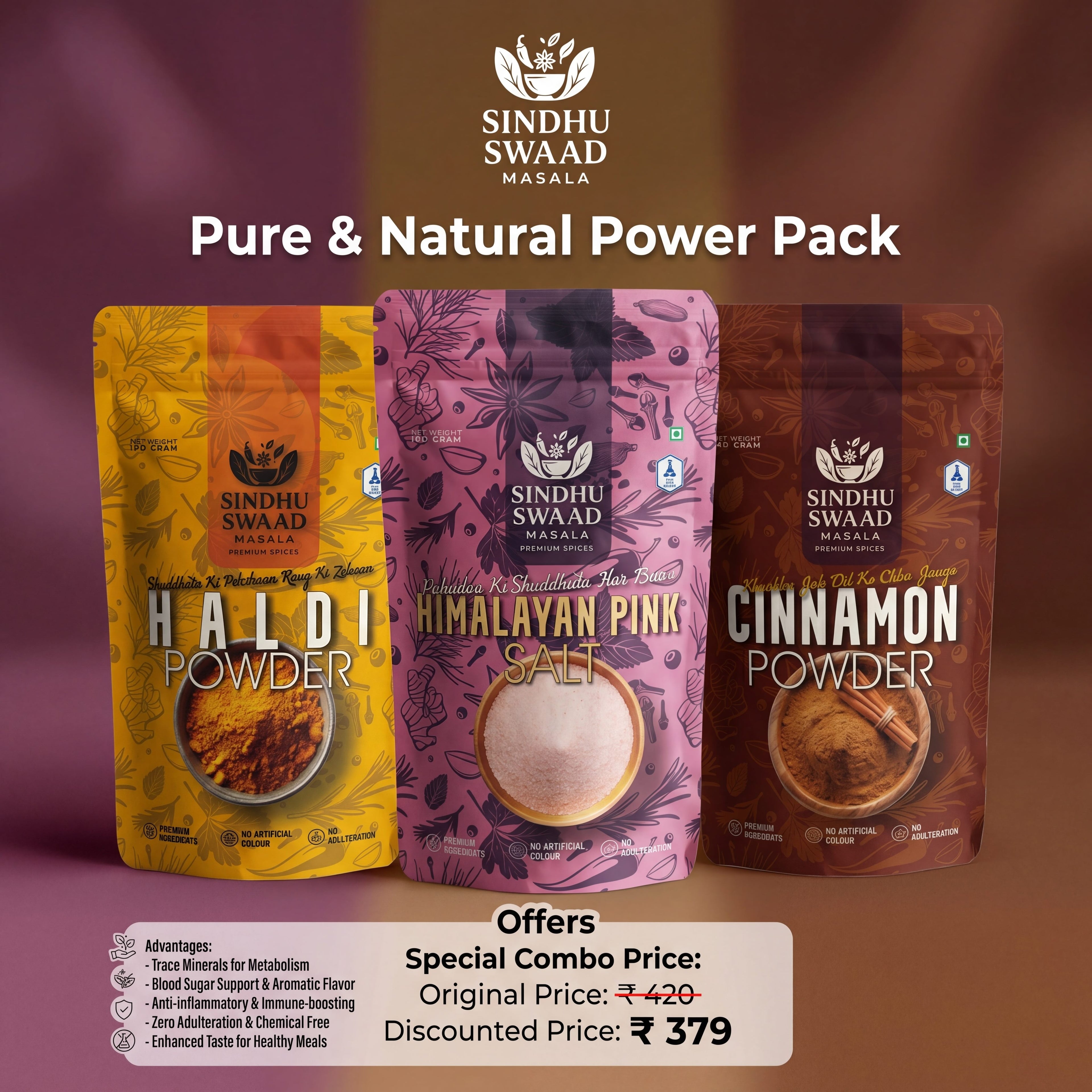 Pure & Natural Power Pack