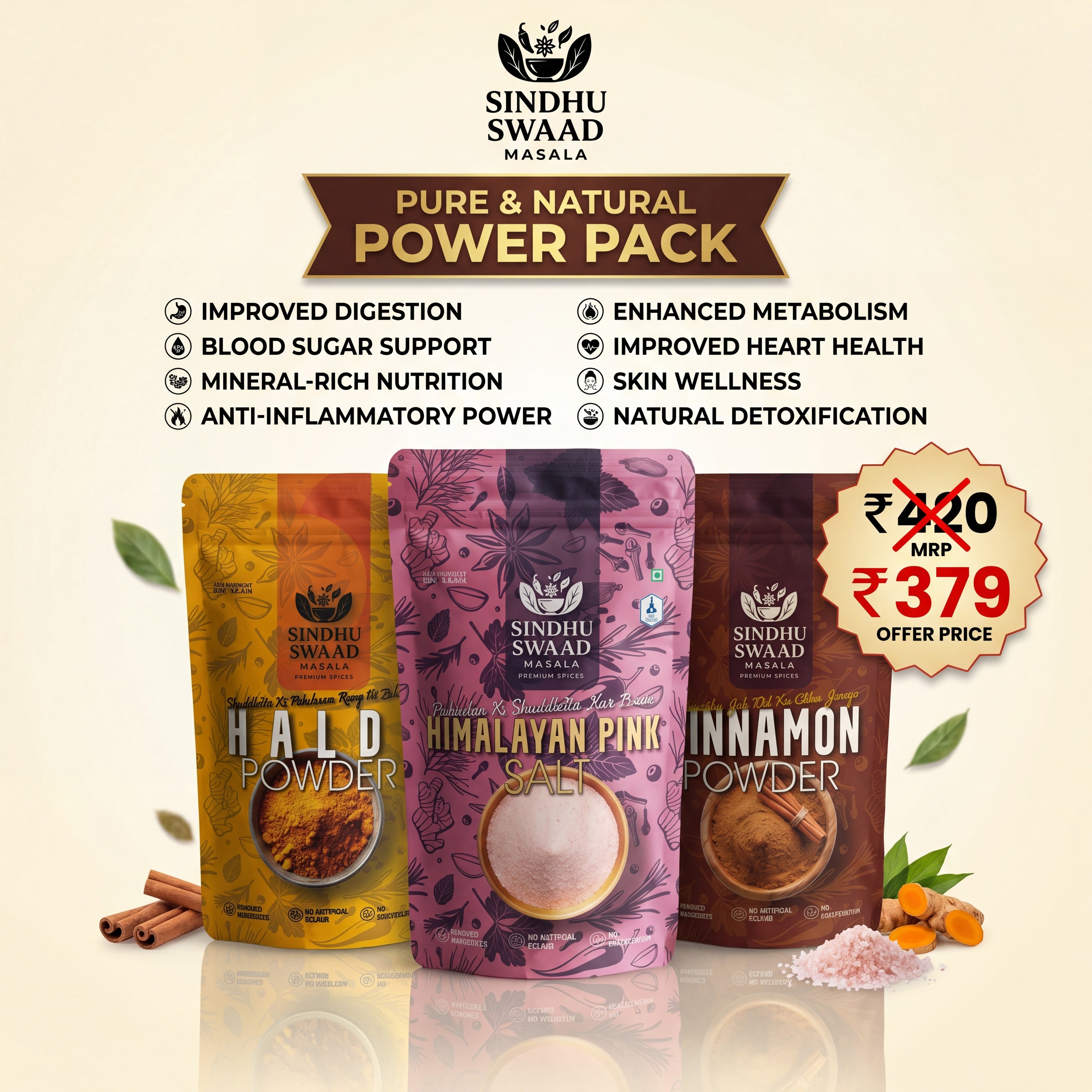 Pure & Natural Power Pack