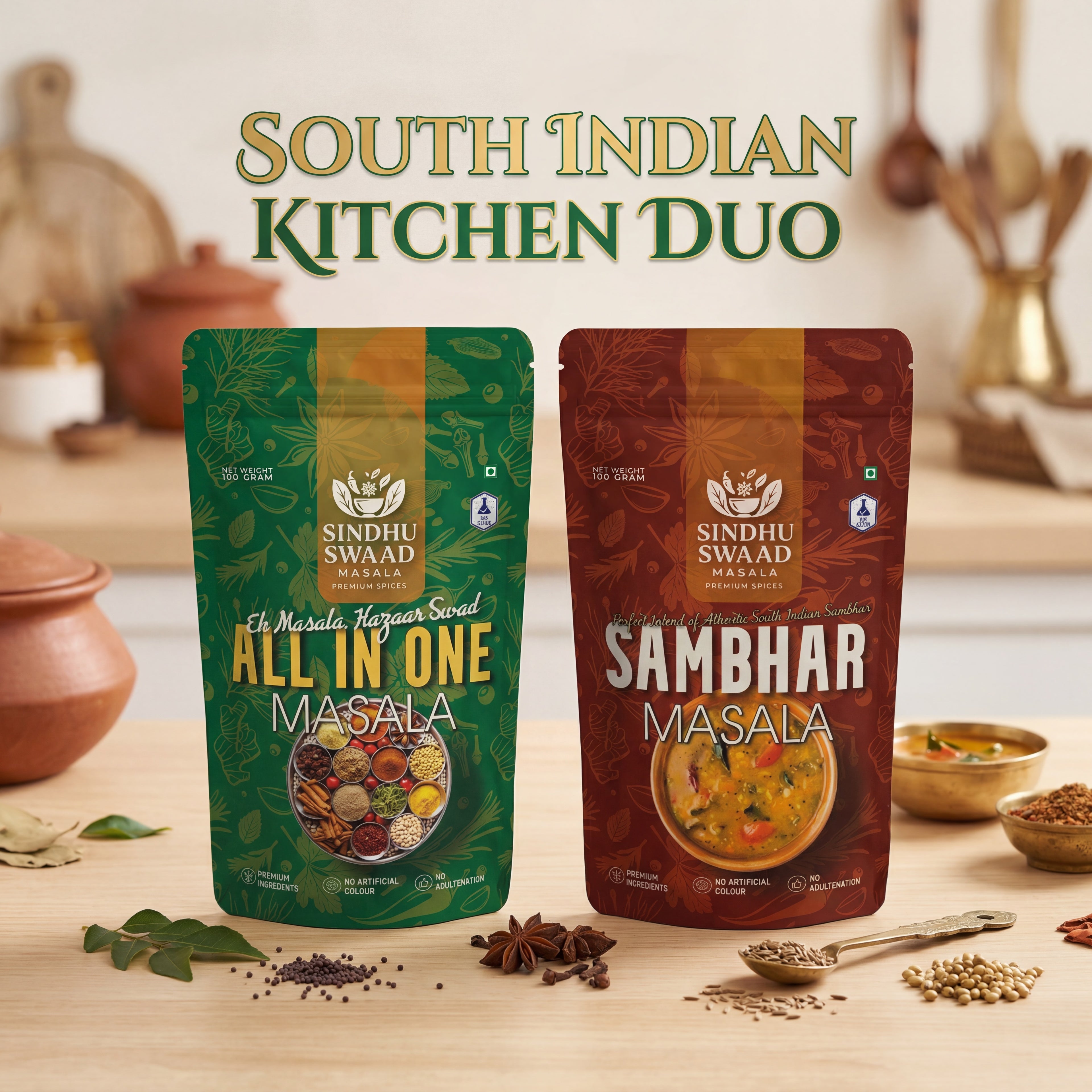 South Indian Kitchen Duo
