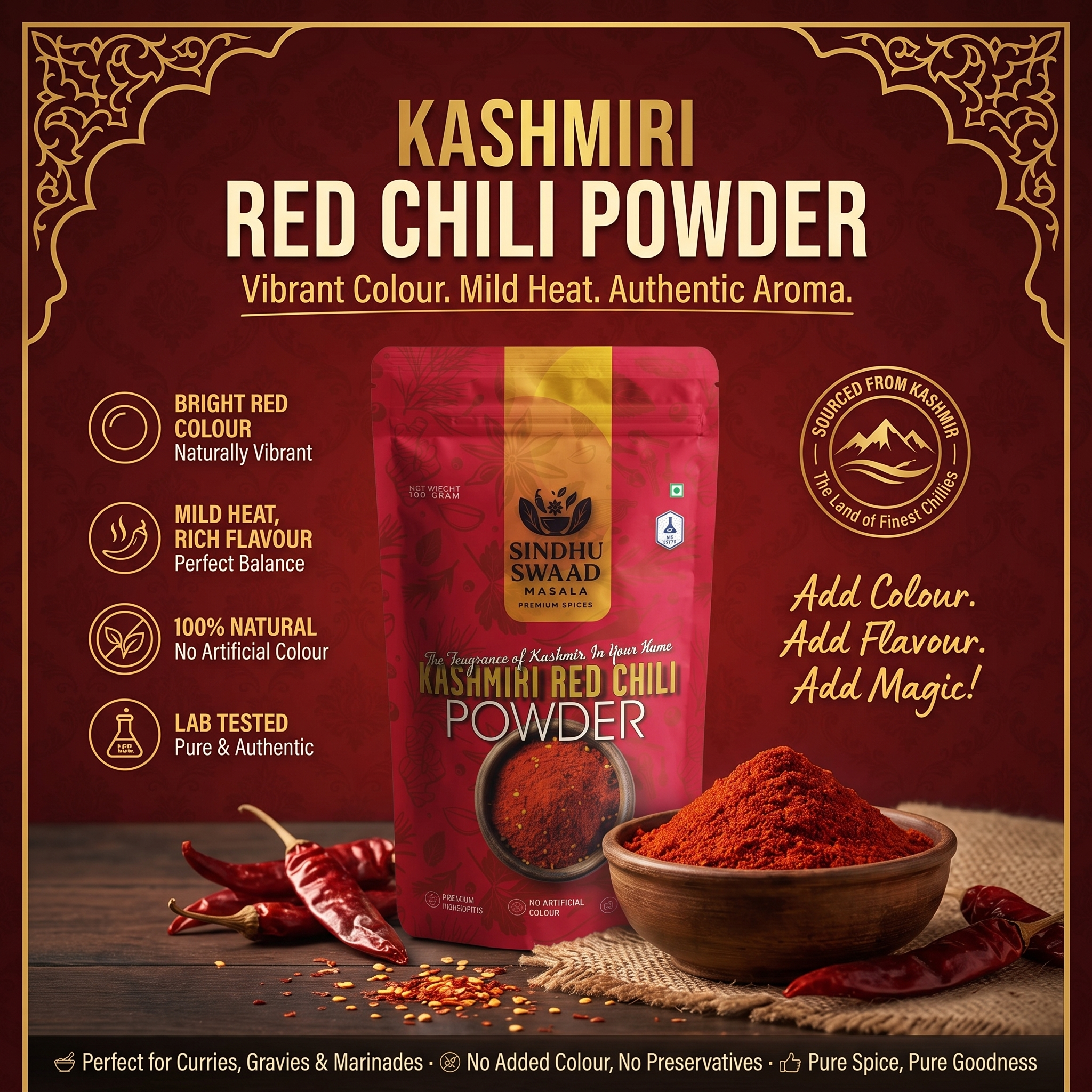 KASHMIRI RED CHILI POWDER