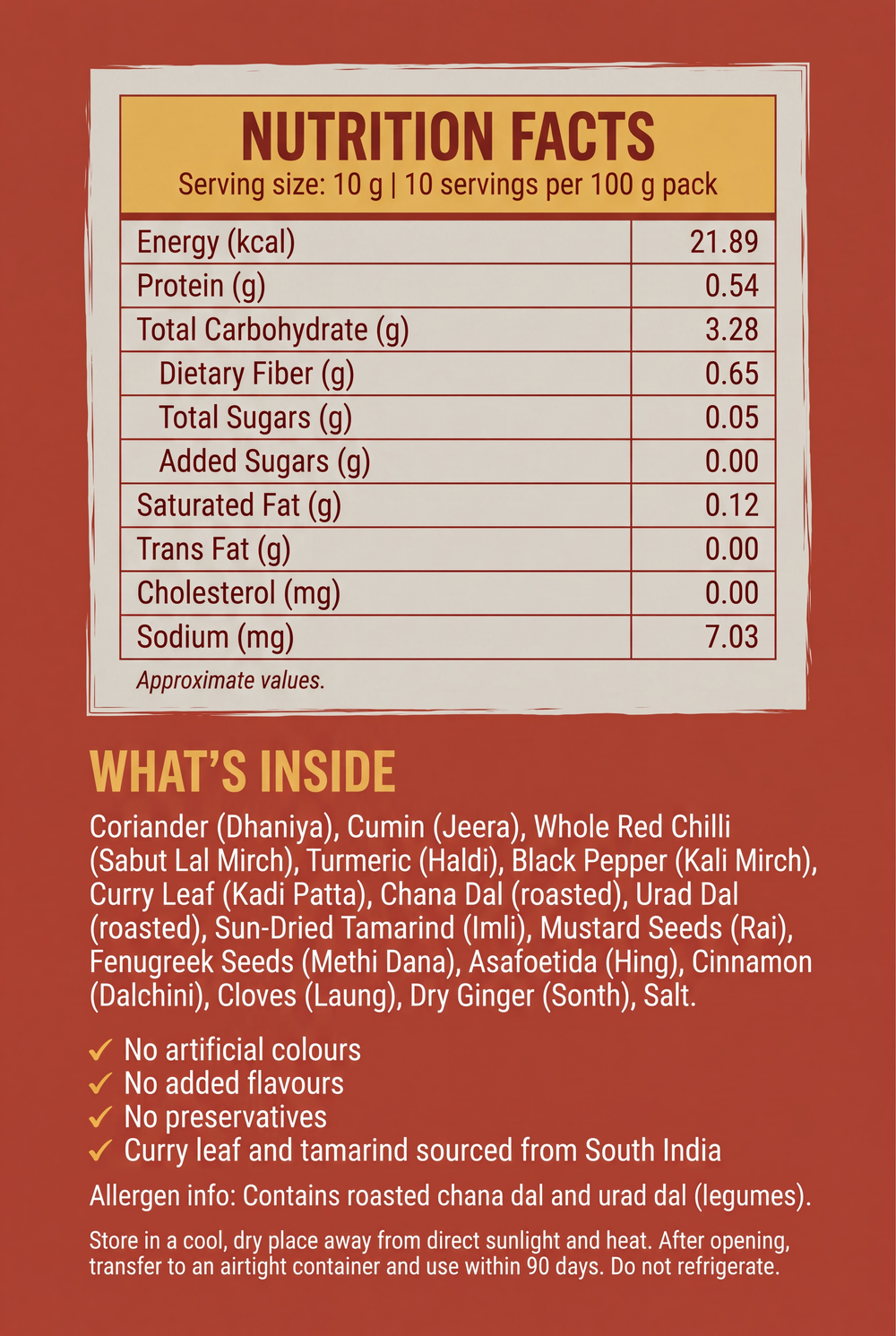 Authentic Sambhar Masala – image 5