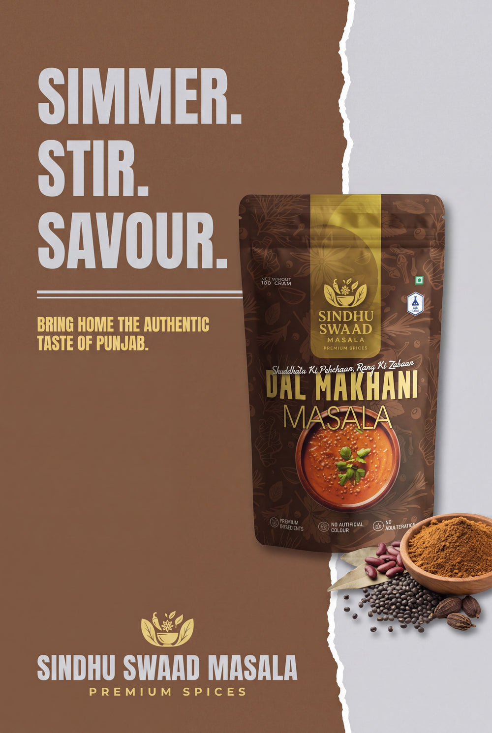 Sindhu Swaad Dal Makhani Masala – image 8