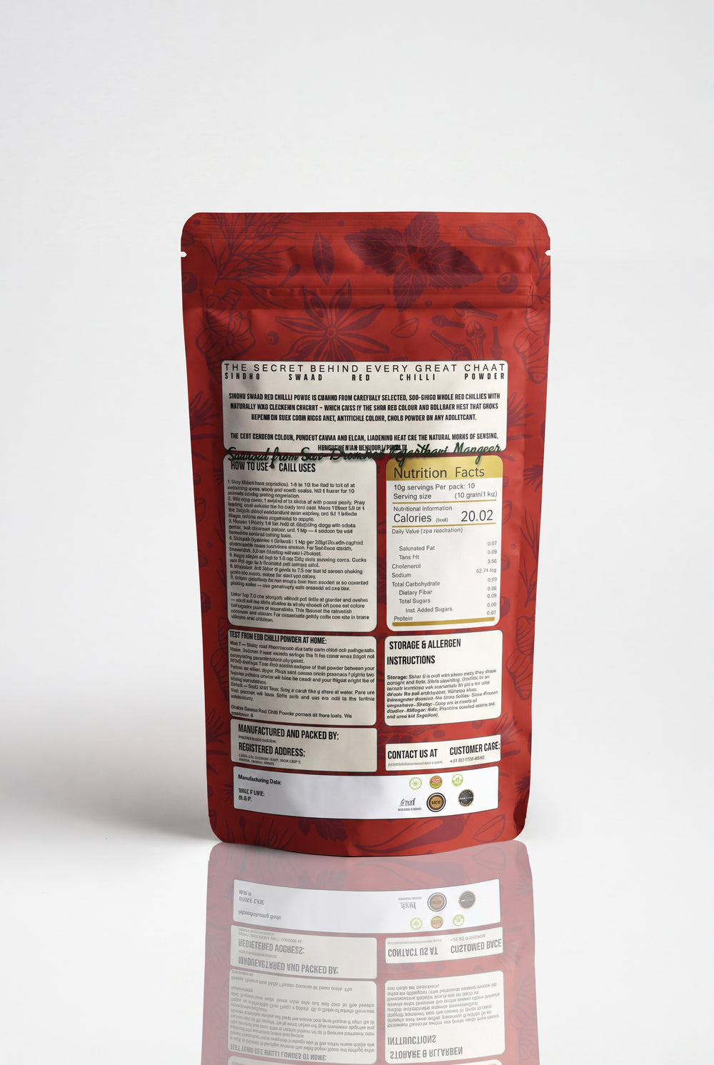 High-Quality Red Chilli Powder - Pack of 4 – image 2