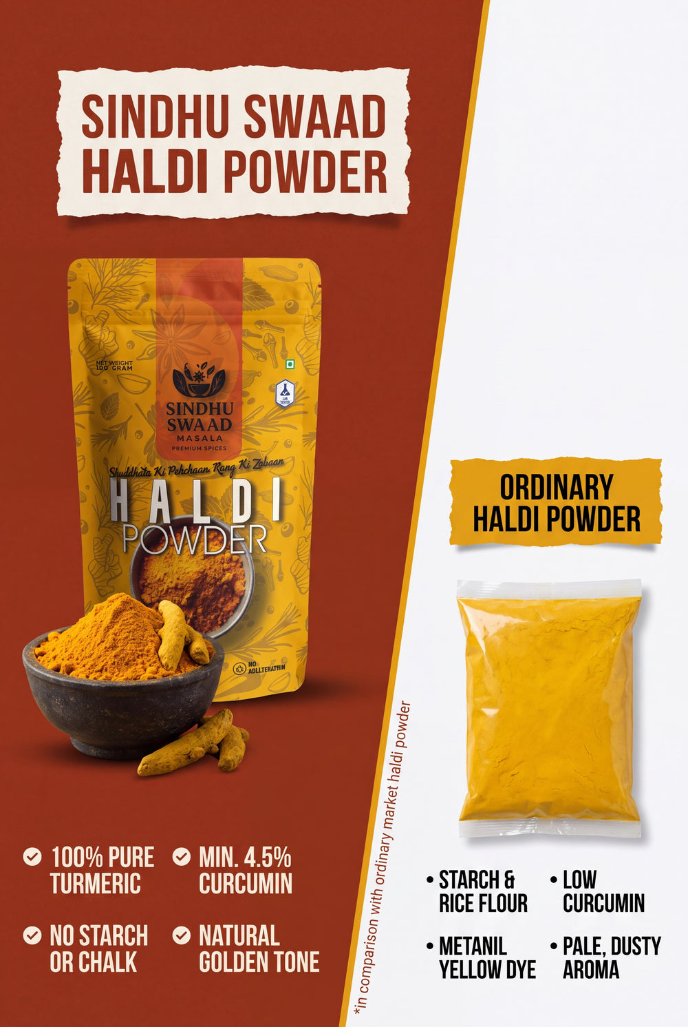 Sindhu Swaad Pure Haldi Powder – image 5
